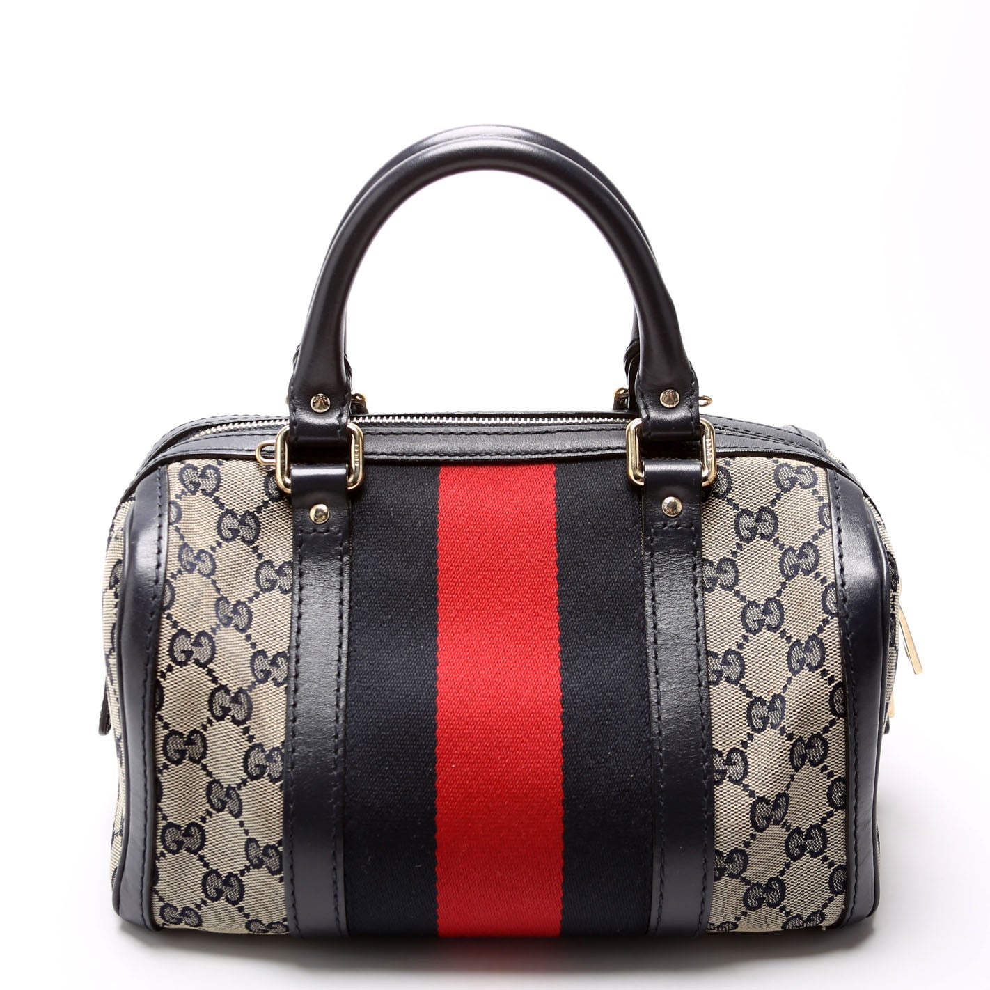 GCCI  GG Canvas Small Boston Navy