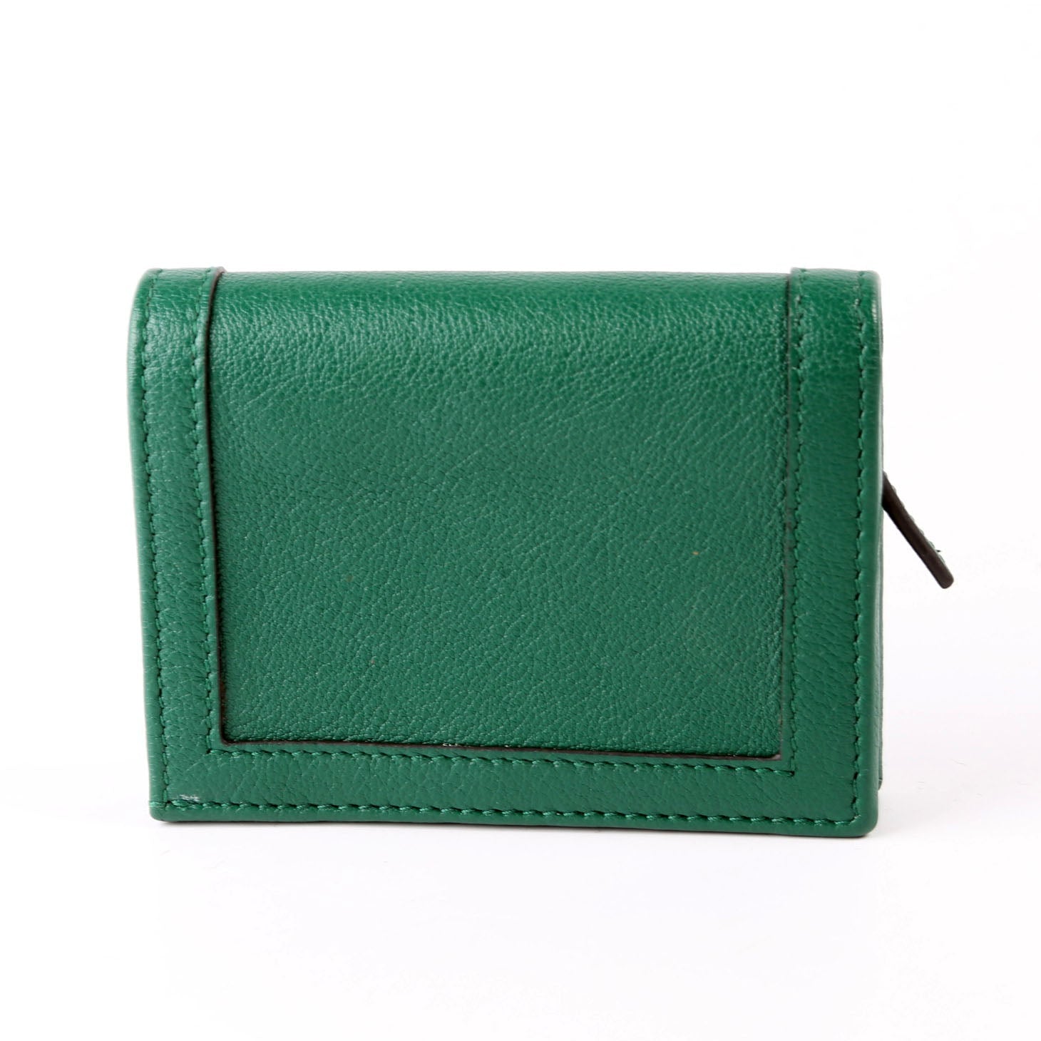 GCCI  Diana Card Case Wallet Green