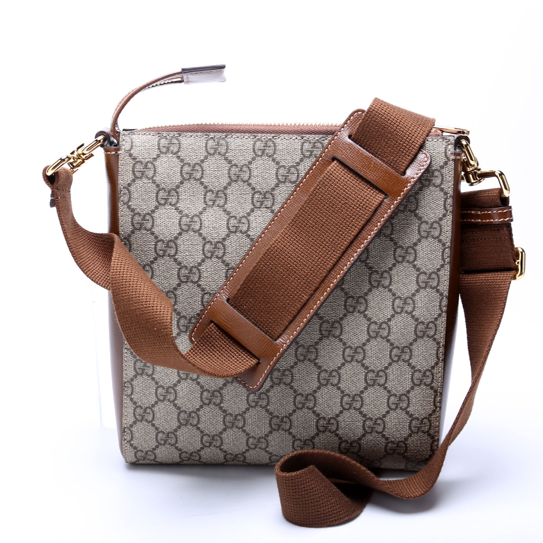GCCI  GG Supreme Interlocking Messenger