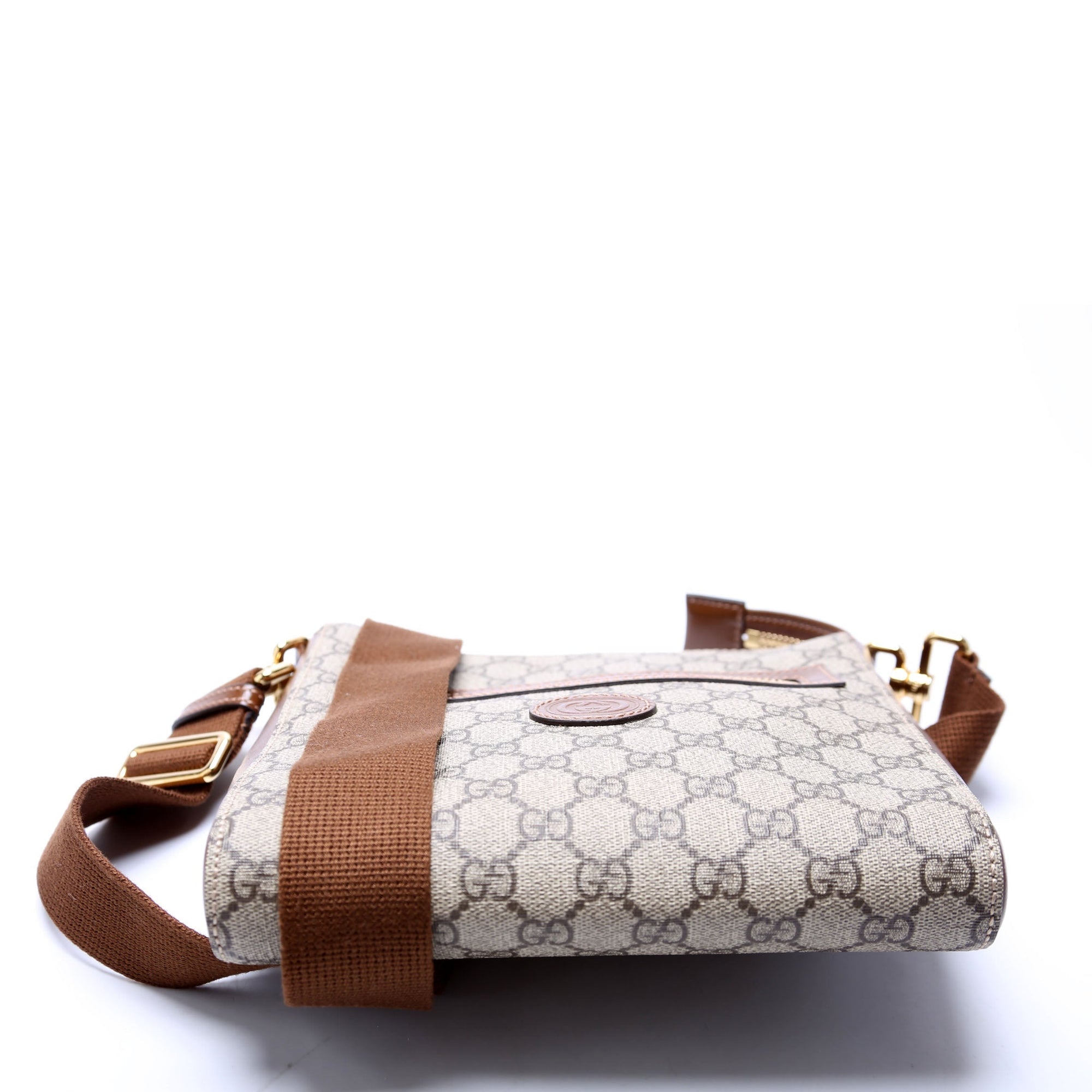 GCCI  GG Supreme Interlocking Messenger
