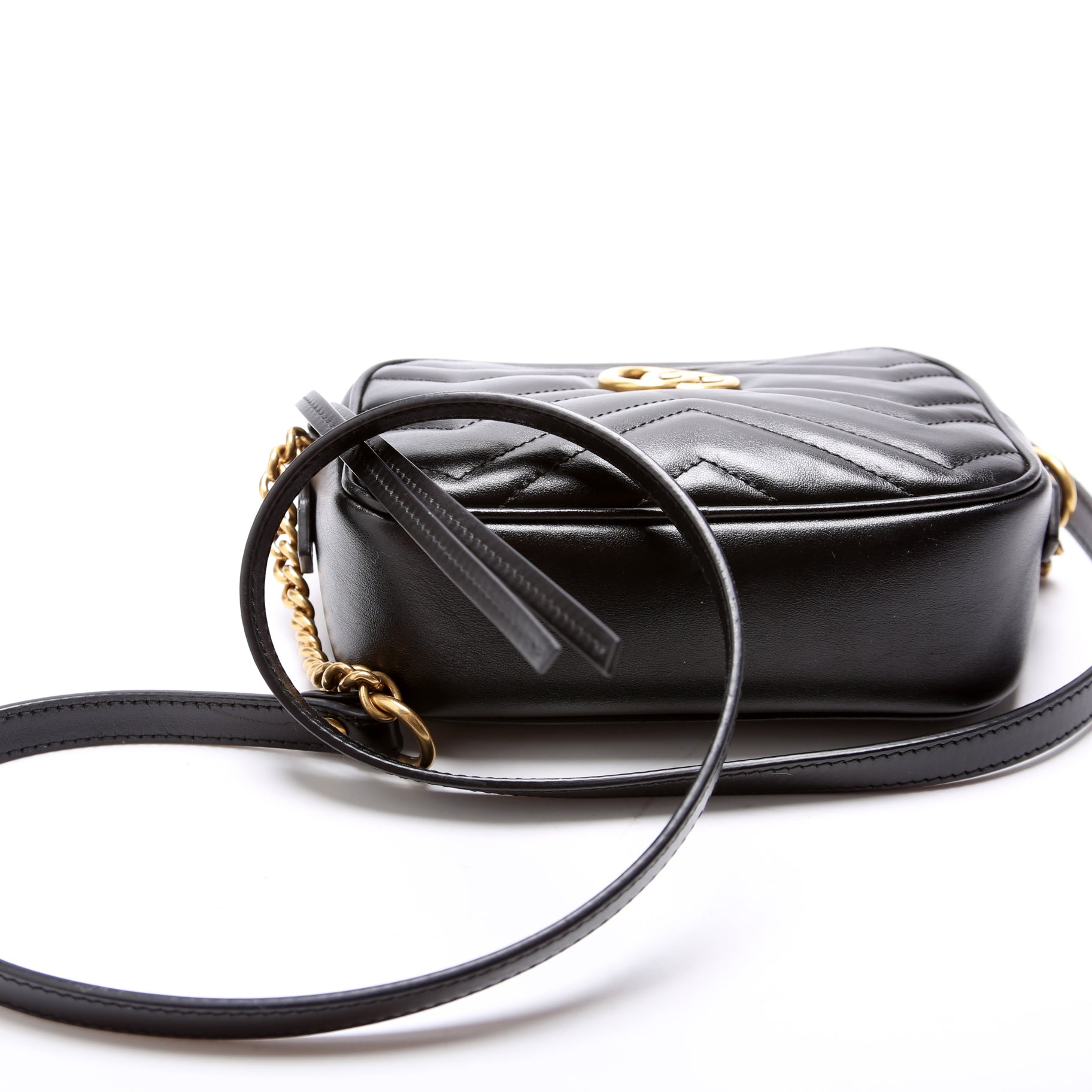 GCCI  Marmont Mini Camera Bag Black