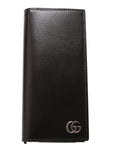 GCCI  Marmont Bi Fold Long Wallet Black