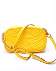 GCCI  Marmont Small Leather Camera Yellow