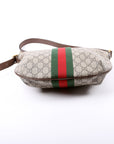 GCCI  Ophidia GG Supreme Small Shoulder Bag Brown