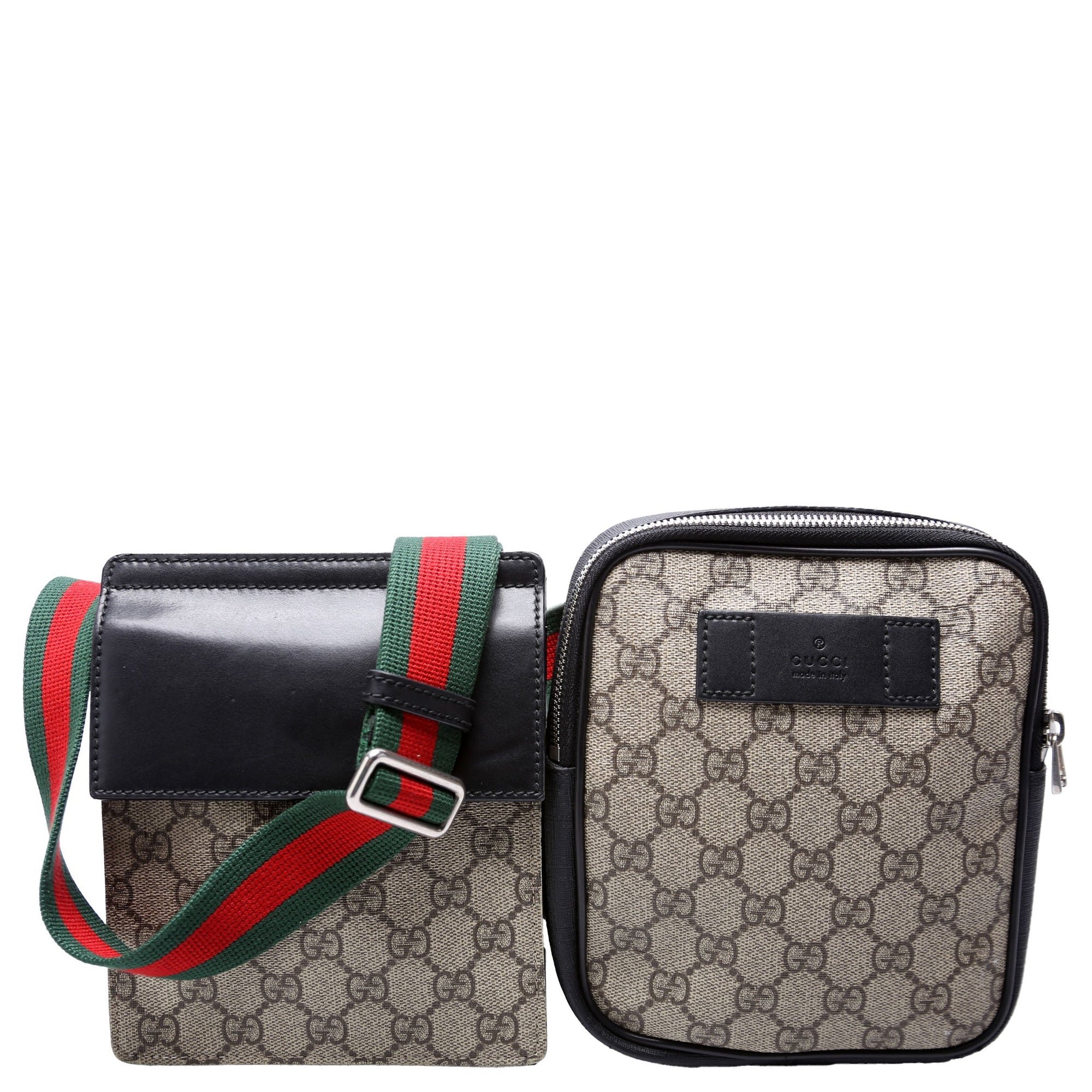 GCCI  GG Supreme Belt Bag Black