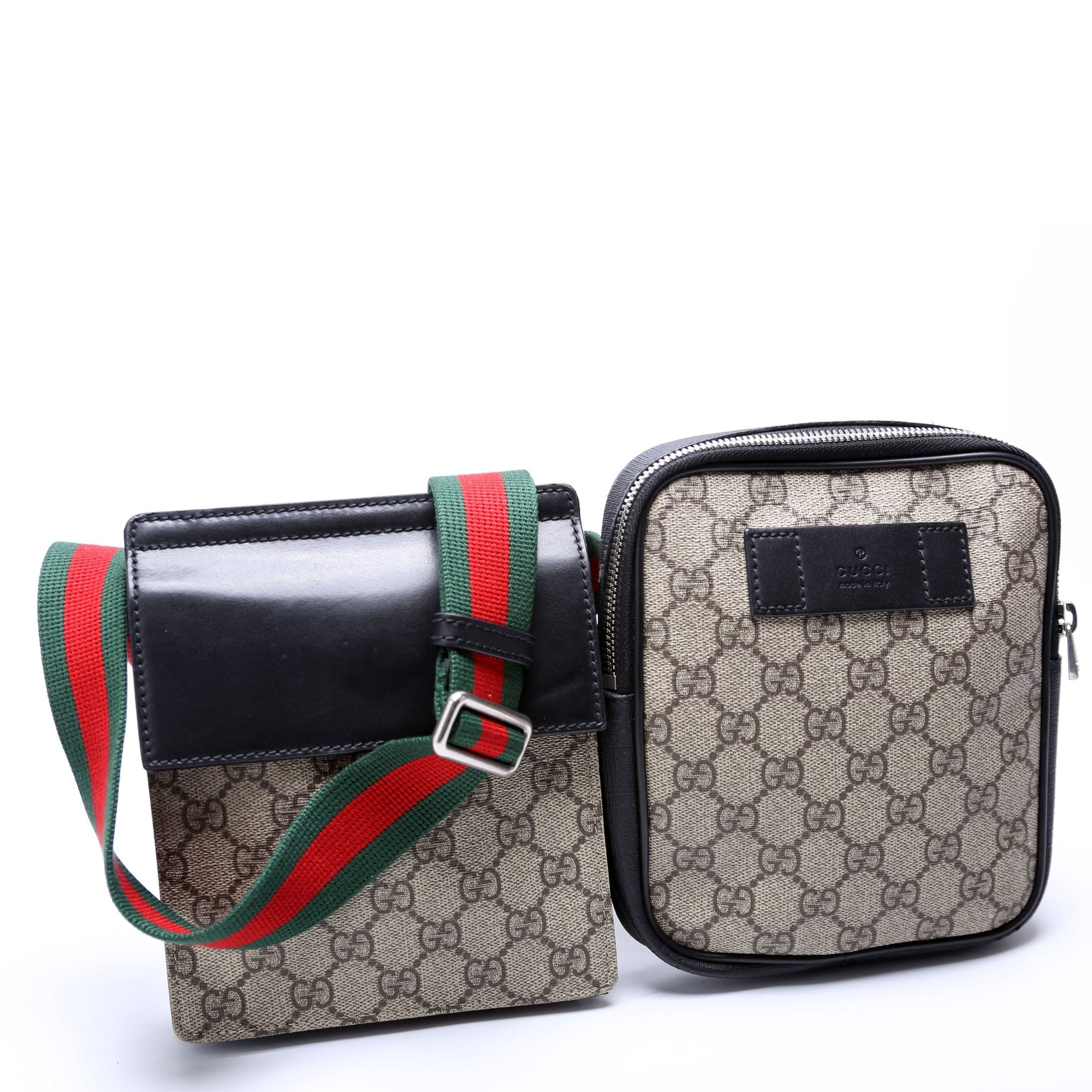 GCCI  GG Supreme Belt Bag Black