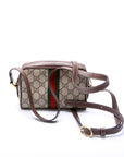 GCCI  Ophidia Small Shoulder Bag Brown