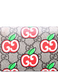 GCCI  GG Apple Card Case Red