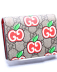 GCCI  GG Apple Card Case Red