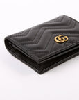 GCCI  GG Marmont Card Case Black