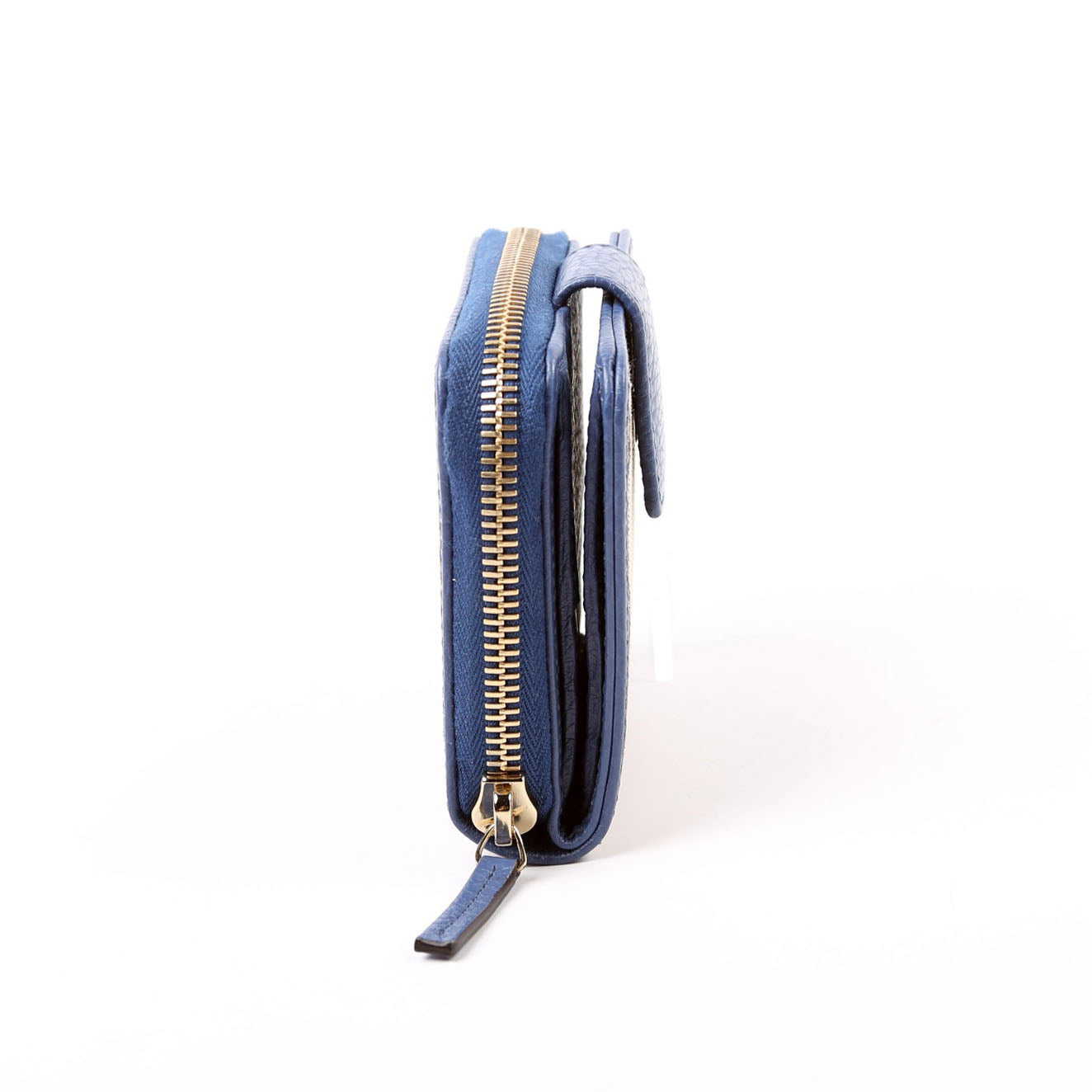 GCCI  GG Canvas Compact Wallet Blue