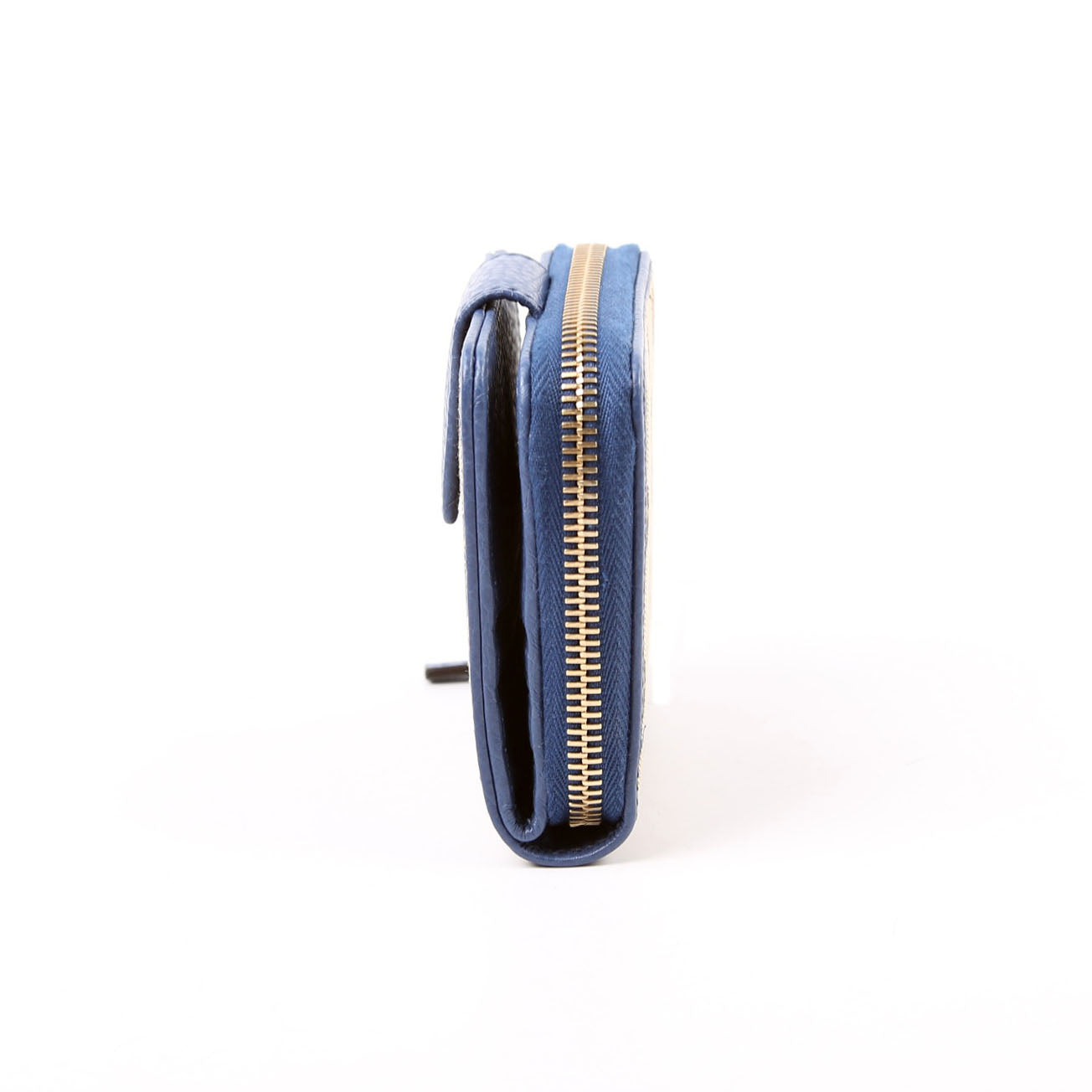 GCCI  GG Canvas Compact Wallet Blue