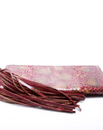 GCCI  Bamboo Tassel Snakeskin Clutch