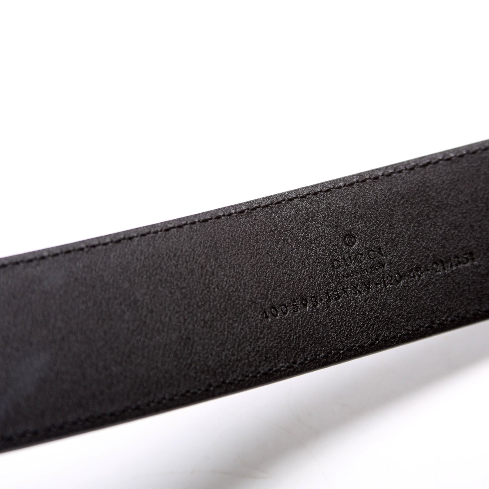 GCCI  GG Marmont Jumbo GG Wide Monochrome Belt Size / Black