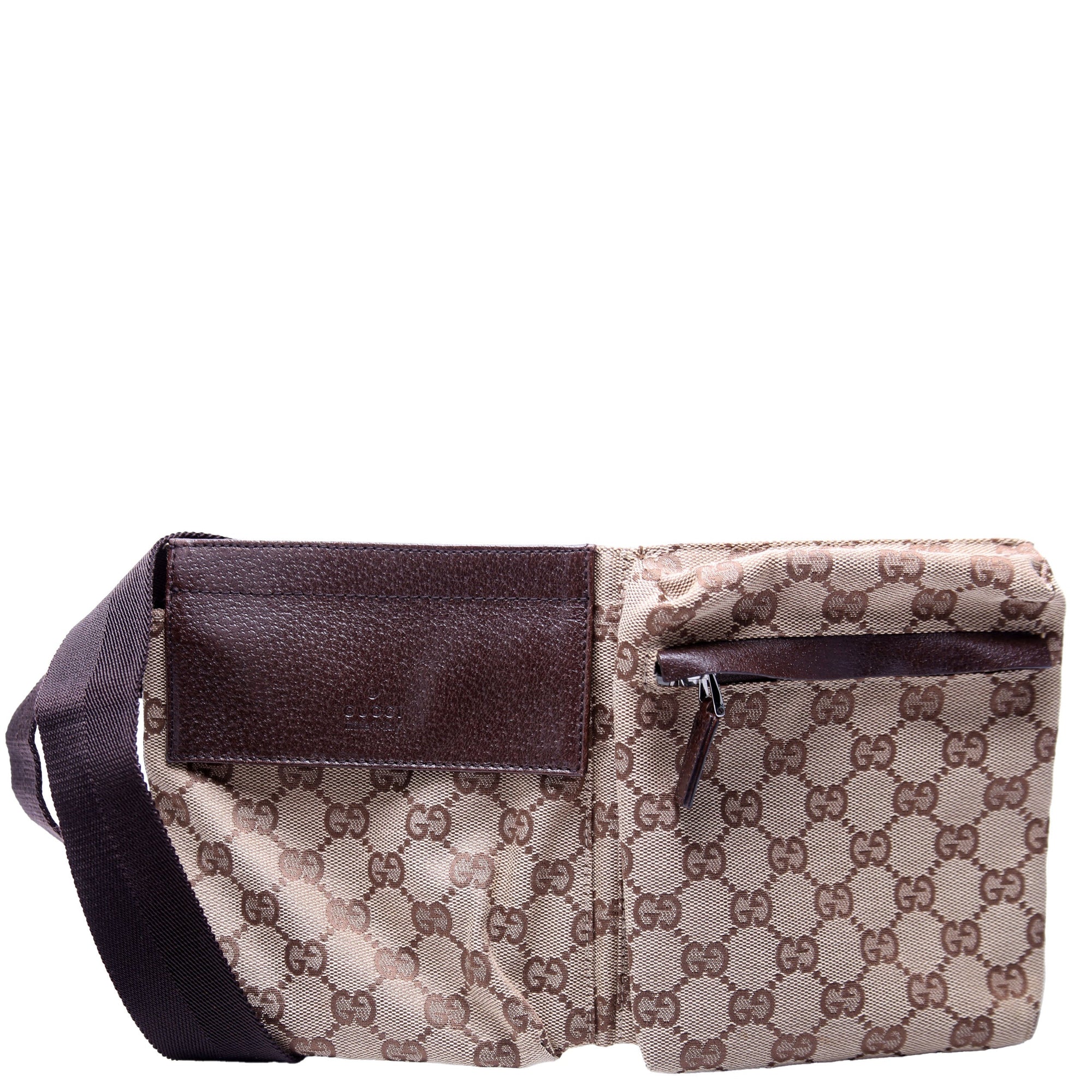 GCCI  GG Canvas Waist Bag