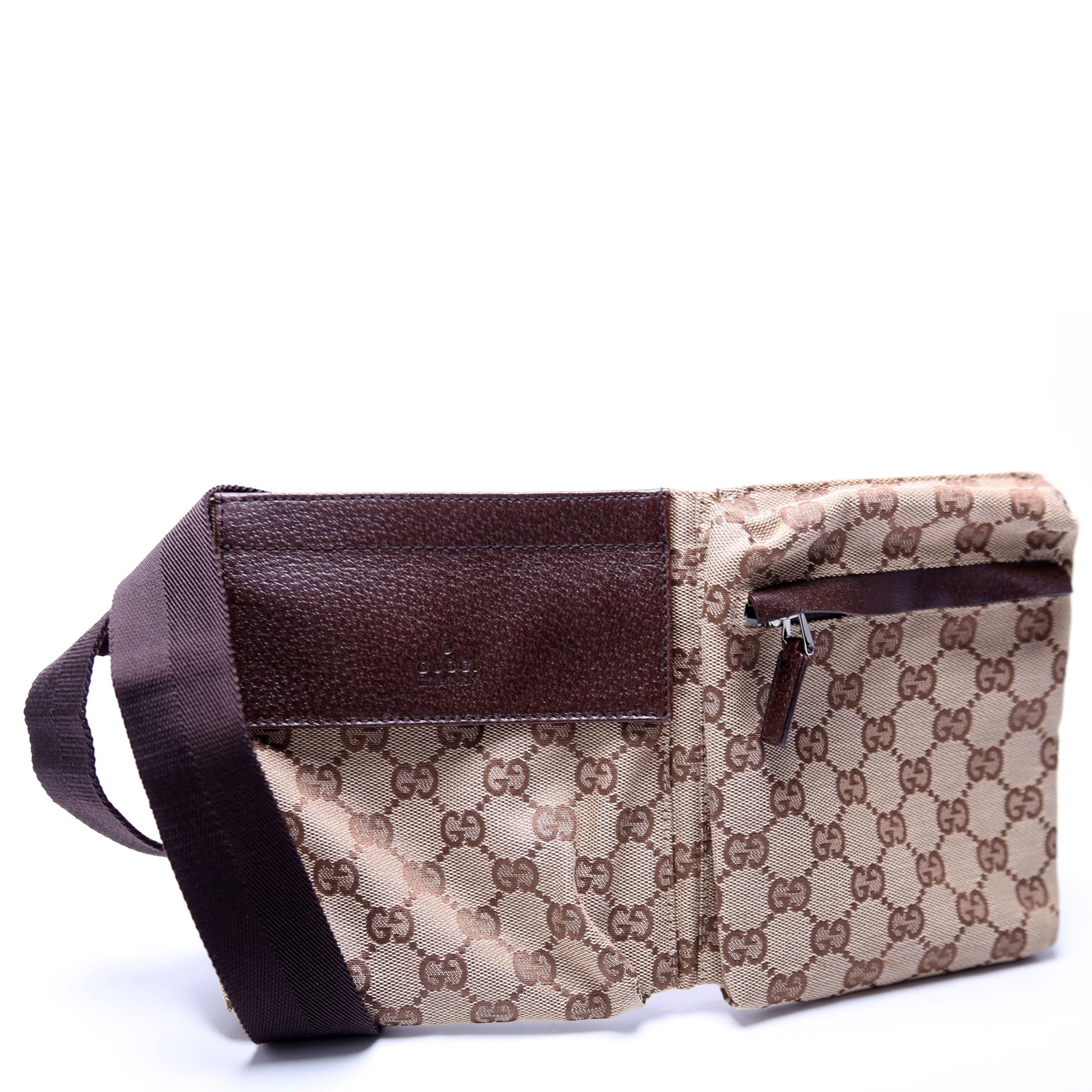 GCCI  GG Canvas Waist Bag