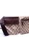 GCCI  GG Canvas Waist Bag