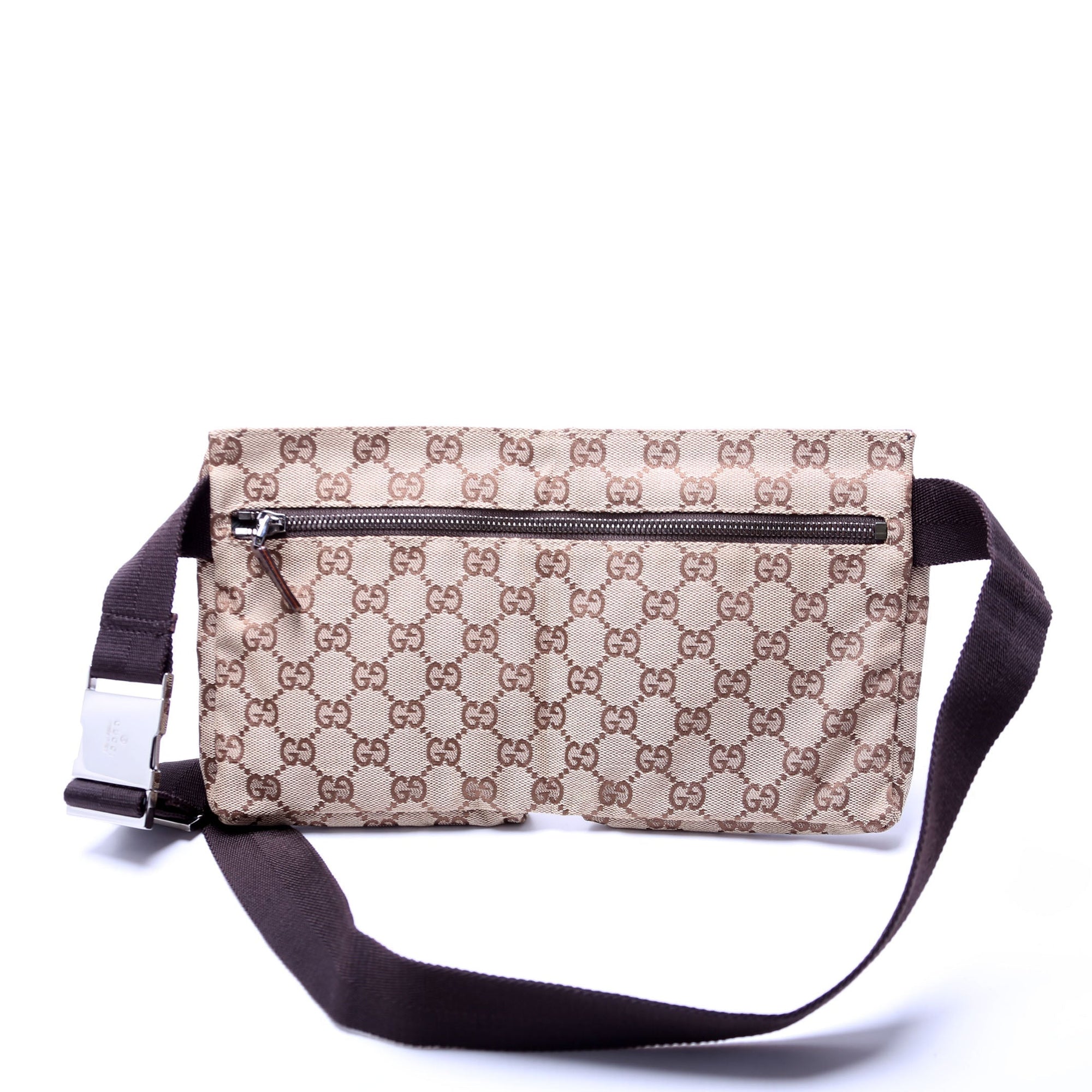 GCCI  GG Canvas Waist Bag
