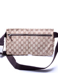 GCCI  GG Canvas Waist Bag