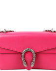 GCCI  Dionysus Leather Shoulder Small Pink
