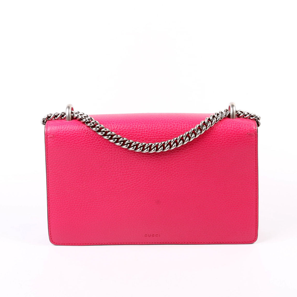 GCCI  Dionysus Leather Shoulder Small Pink