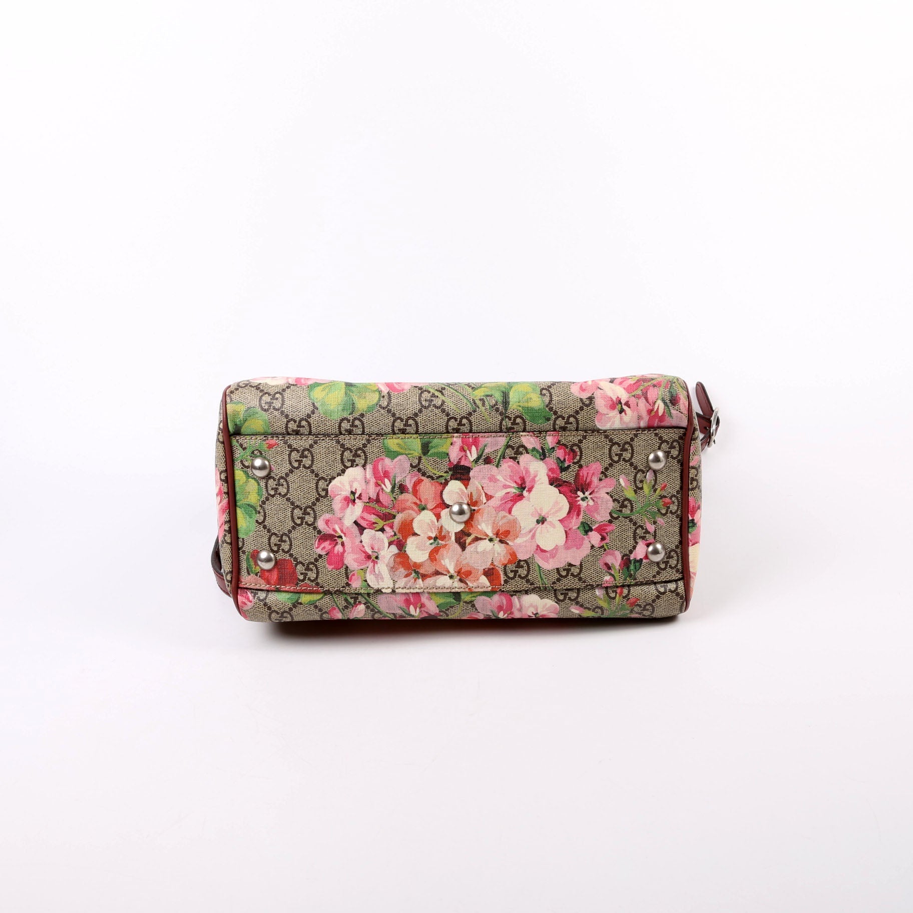 GCCI  GG Supreme Blooms Boston Bag Small