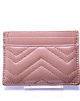 GCCI  GG Marmont Card Holder Beige