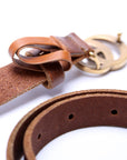 GCCI  GG Marmont Thin Belt Size / Brown