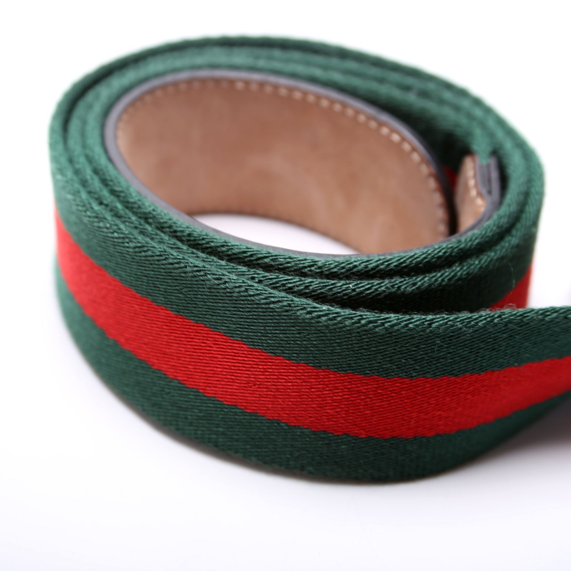 GCCI  GG Web Belt Size / Green/Red