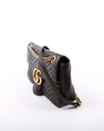GCCI  Marmont Shoulder Bag Black