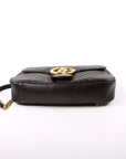GCCI  Marmont Shoulder Bag Black