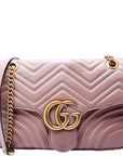 GCCI  Marmont Leather Shoulder Medium