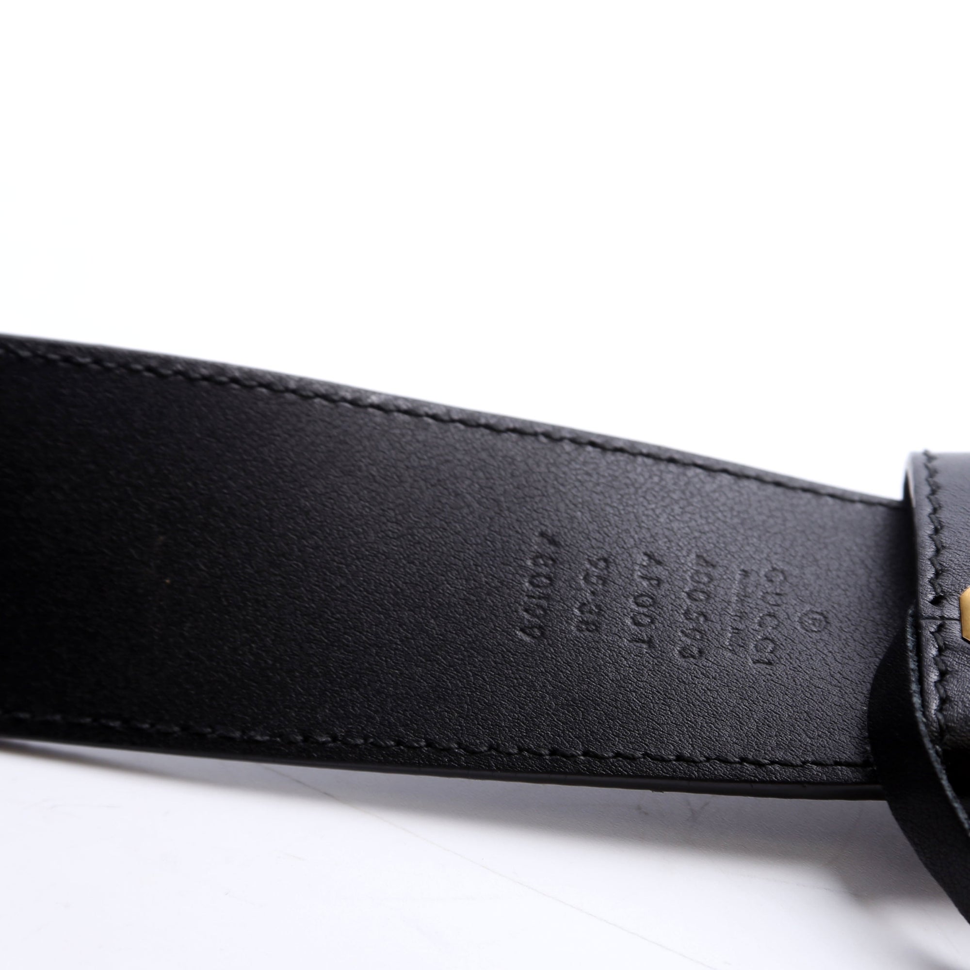 GCCI  GG Marmont Leather Belt Size / Black