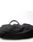 GCCI  GG Canvas Studded Pelham Tote Large Black