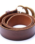 GCCI  Marmont Leather Belt / Brown