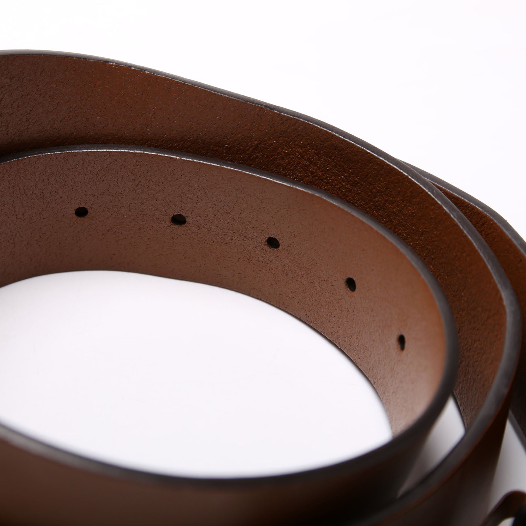 GCCI  Interlocking GG Leather Belt Size / Brown