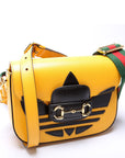 GCCI  GCCI Adidas  Horsebit Mini Bag Yellow