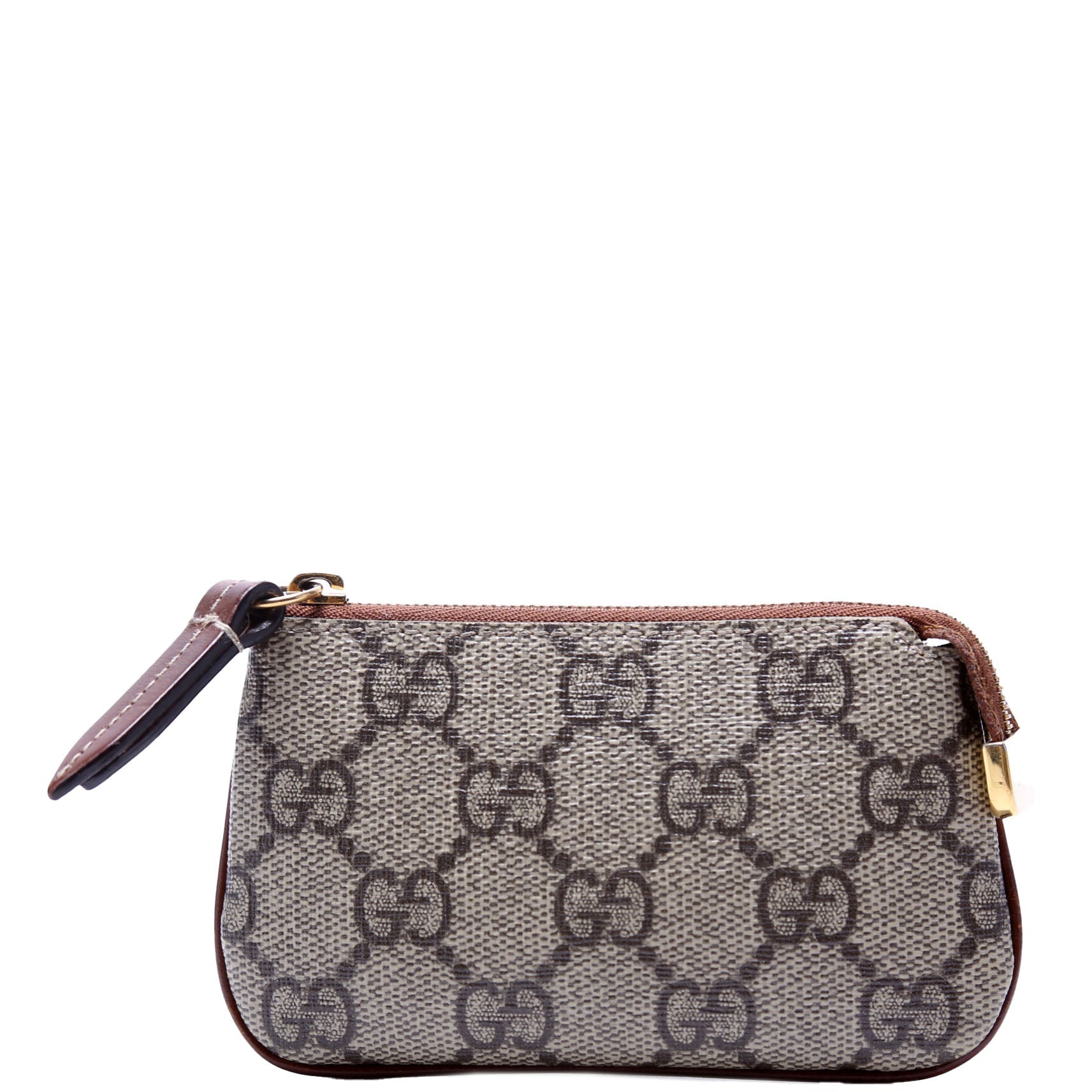 GCCI  GG Supreme Key Case Brown