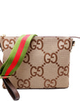 GCCI  Jumbo GG Messenger Brown