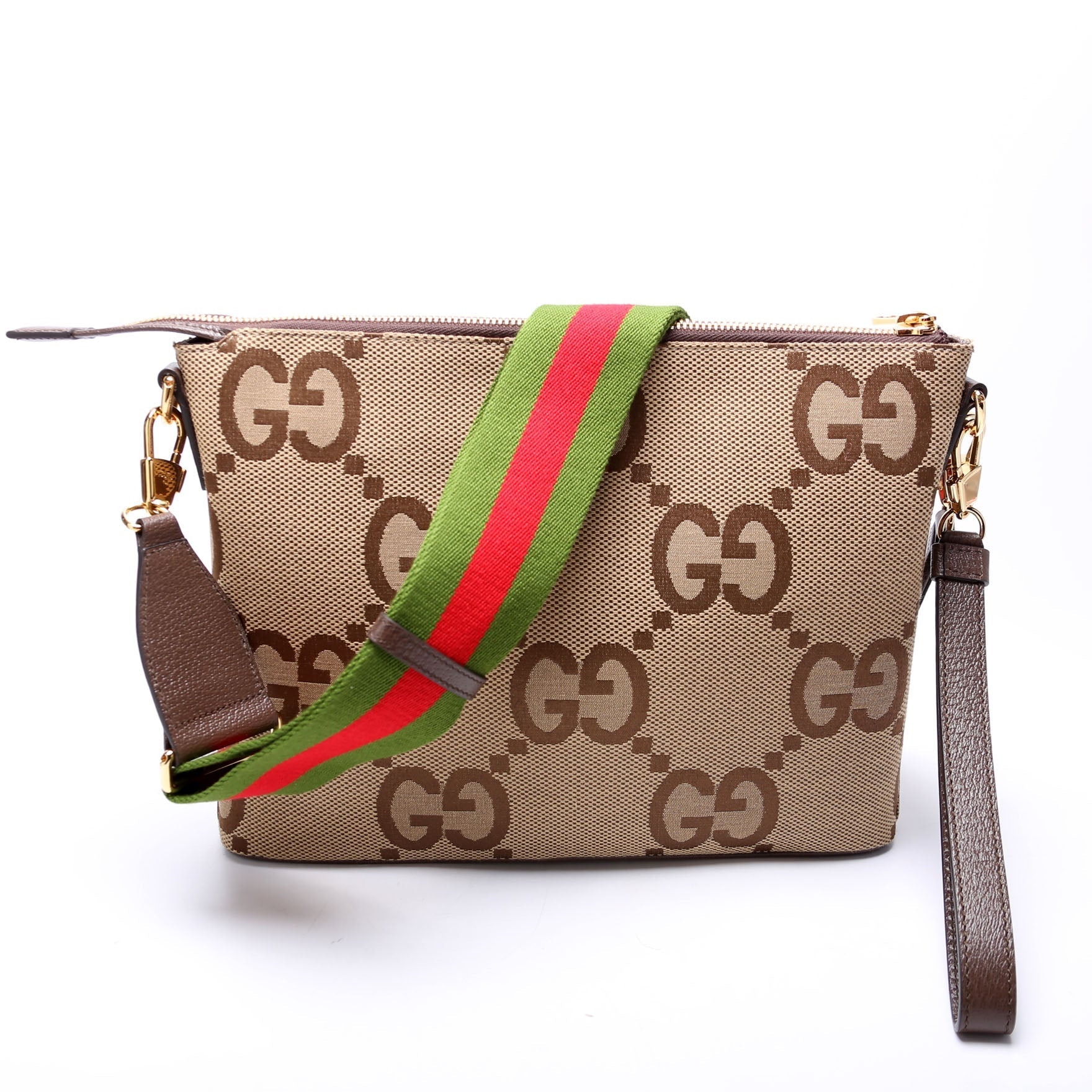 GCCI  Jumbo GG Messenger Brown