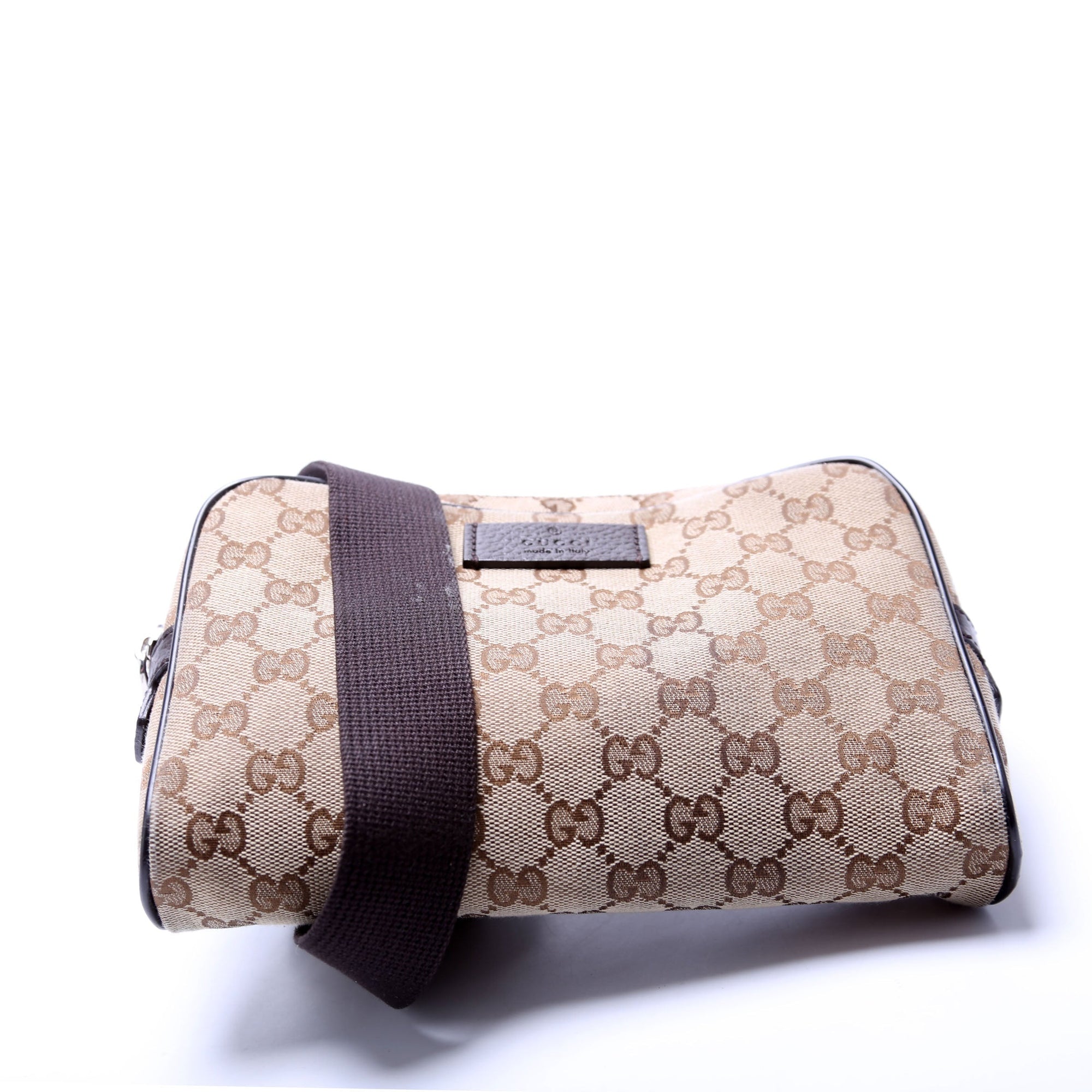 GCCI  GG Canvas Belt Bag Brown
