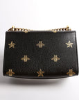 GCCI  Padlock Bee Star Leather Small