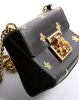 GCCI  Padlock Bee Star Leather Small