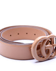 GCCI  Marmont GG Leather Belt Size / Tan