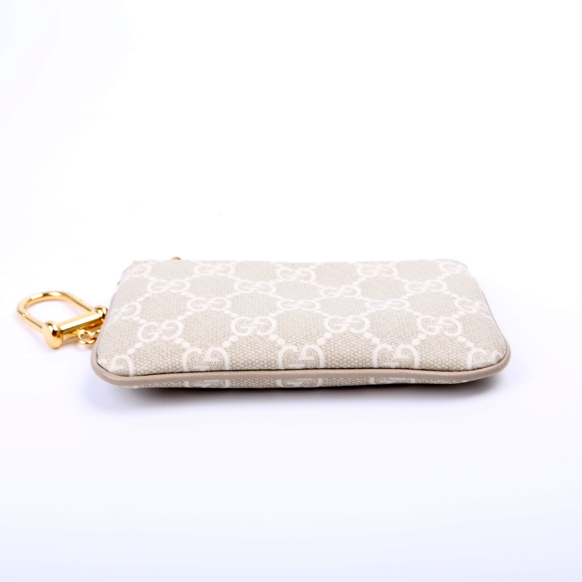 GCCI  GG Supreme Ophidia Key Case Beige