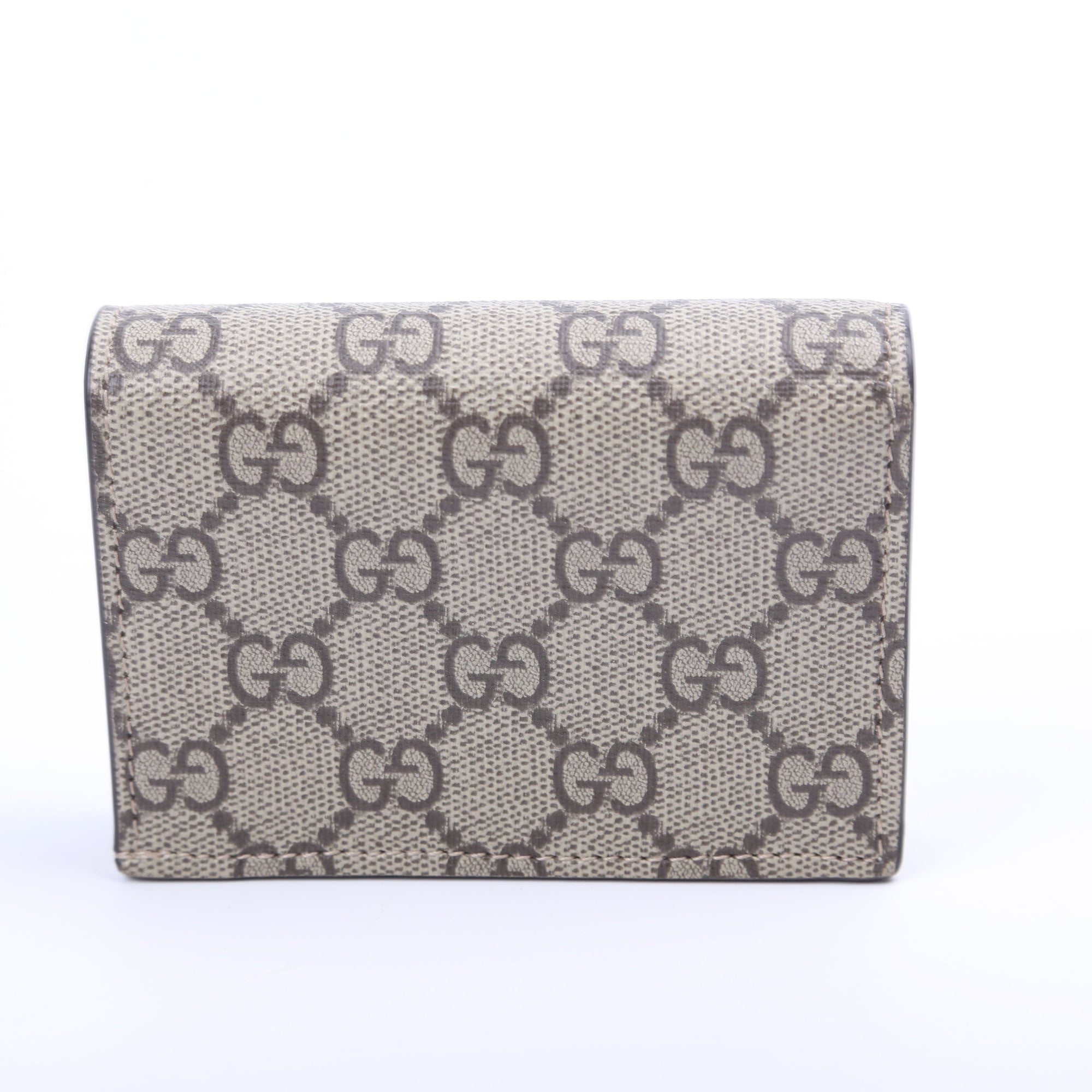 GCCI  GG Supreme Marmont Card Case White