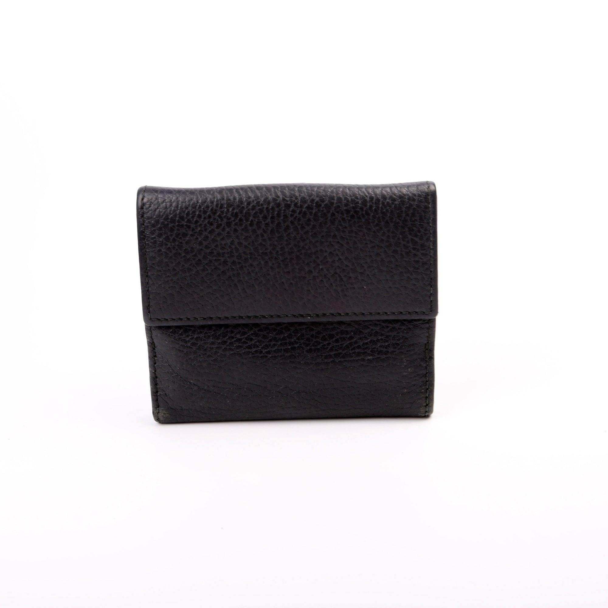 GCCI  Bamboo Compact Wallet Black