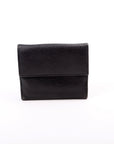 GCCI  Bamboo Compact Wallet Black
