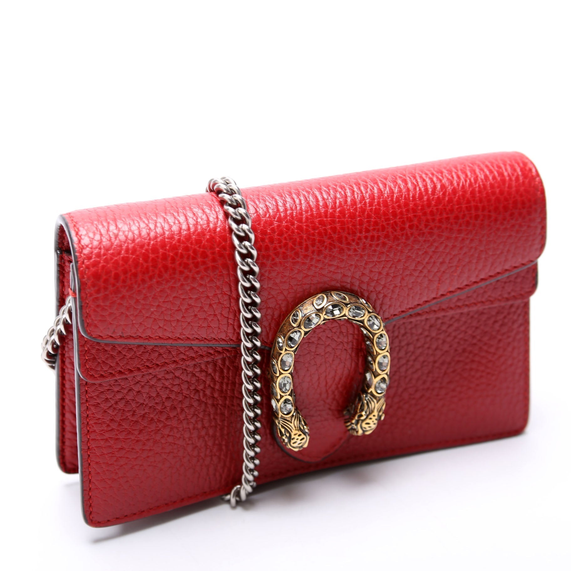 GCCI  Dioysus Leather Super Mini Red