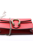 GCCI  Dioysus Leather Super Mini Red